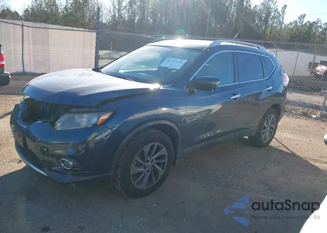 2016 Nissan Rogue Sl from USA, damaged, VIN 5N1AT2MT5GC741647